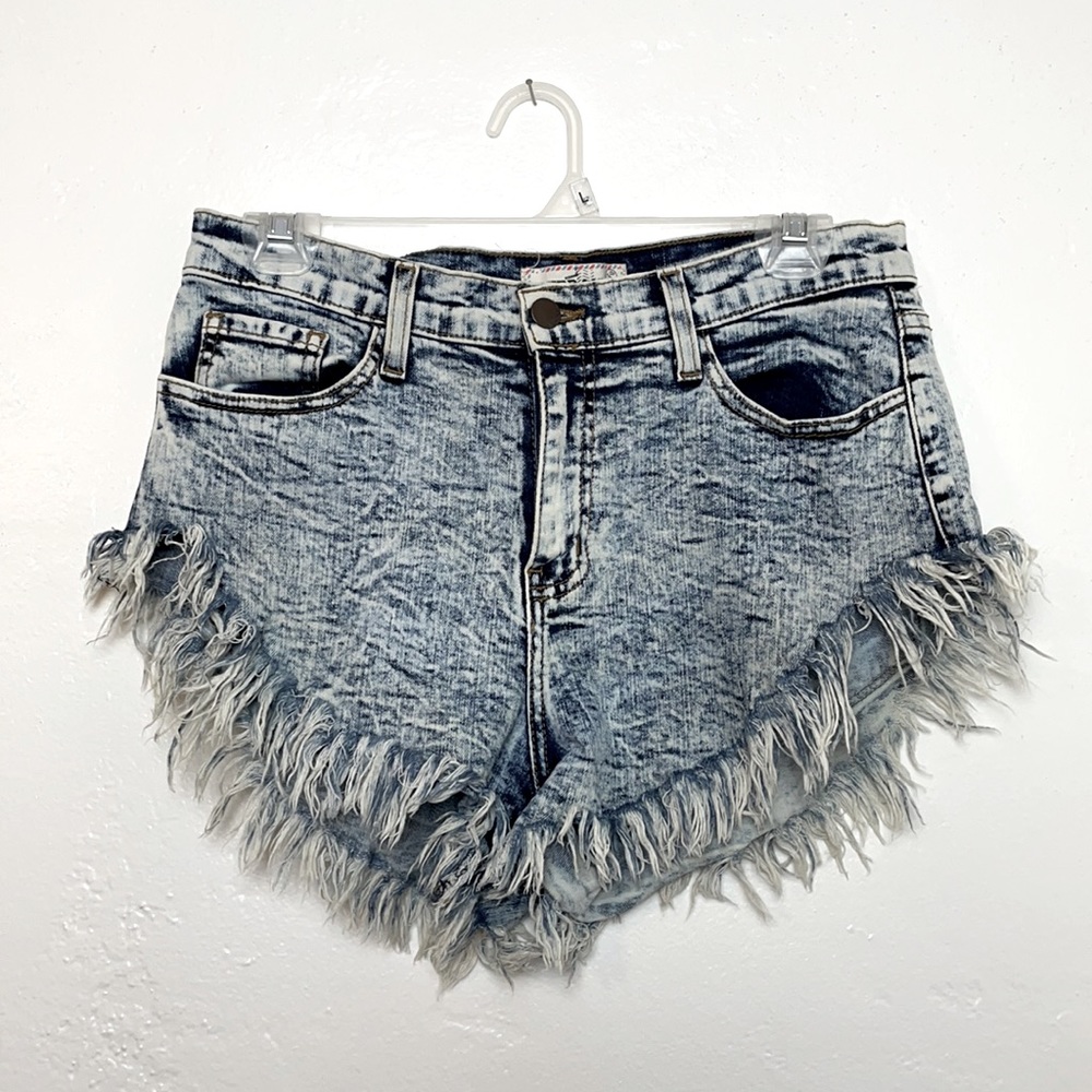 Vibrant denim short, Size L